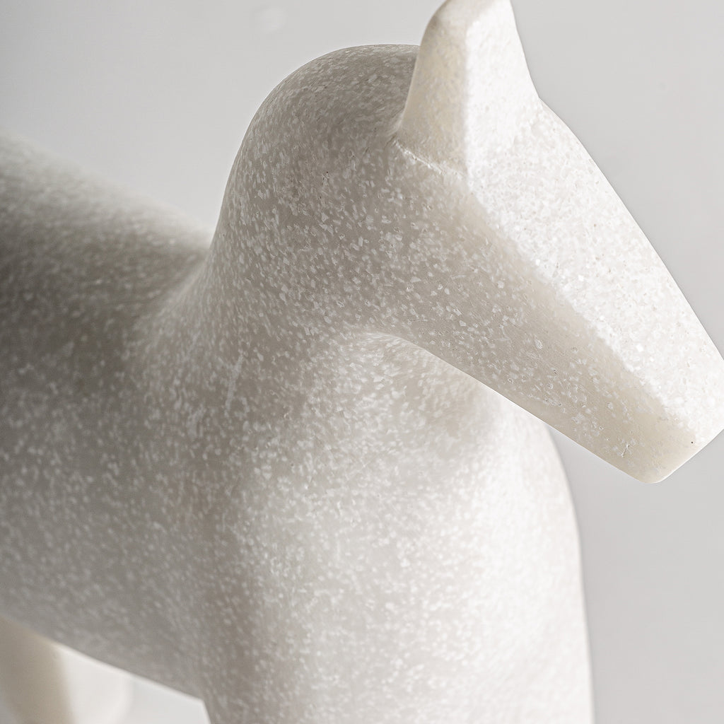 Dekorative Einhorn Figur in Weiss -19cm-