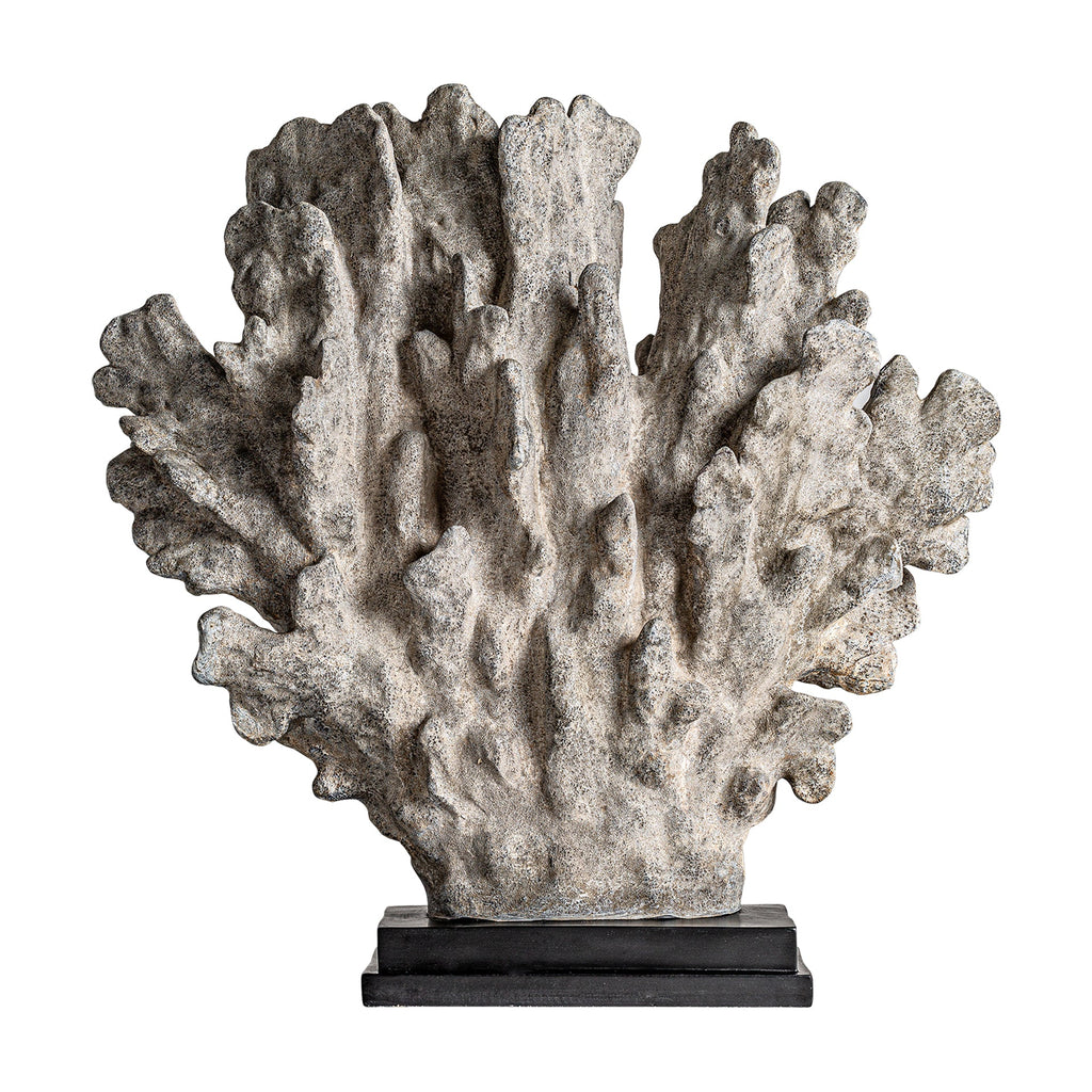 Dekorative Figur Koralle aus Harz - Maison Oudh