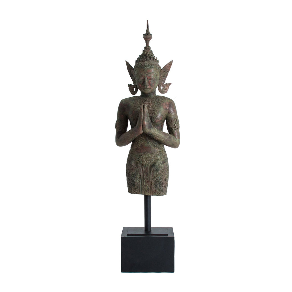 Grosse Orientalische Figur aus Bronze - Maison Oudh