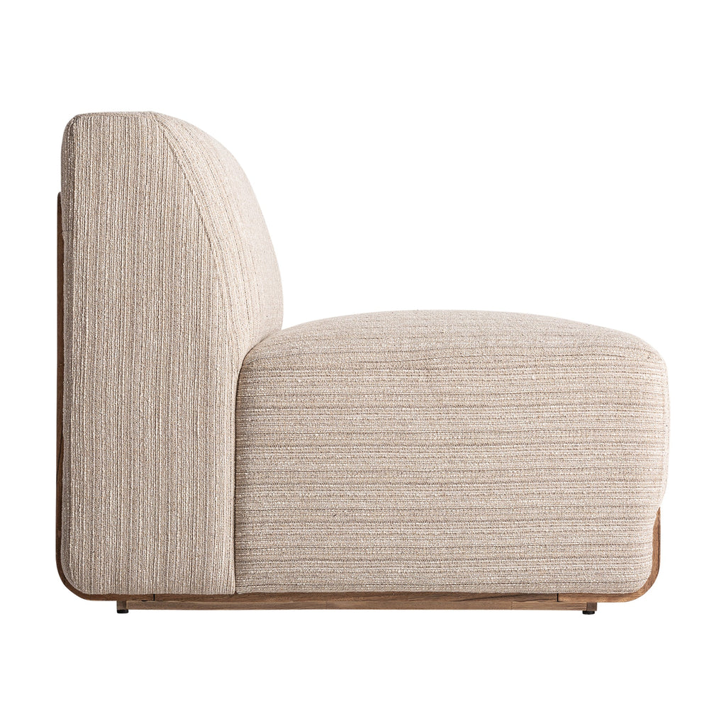 Modulares Contemporary Sofa in Cremefarben - Maison Oudh