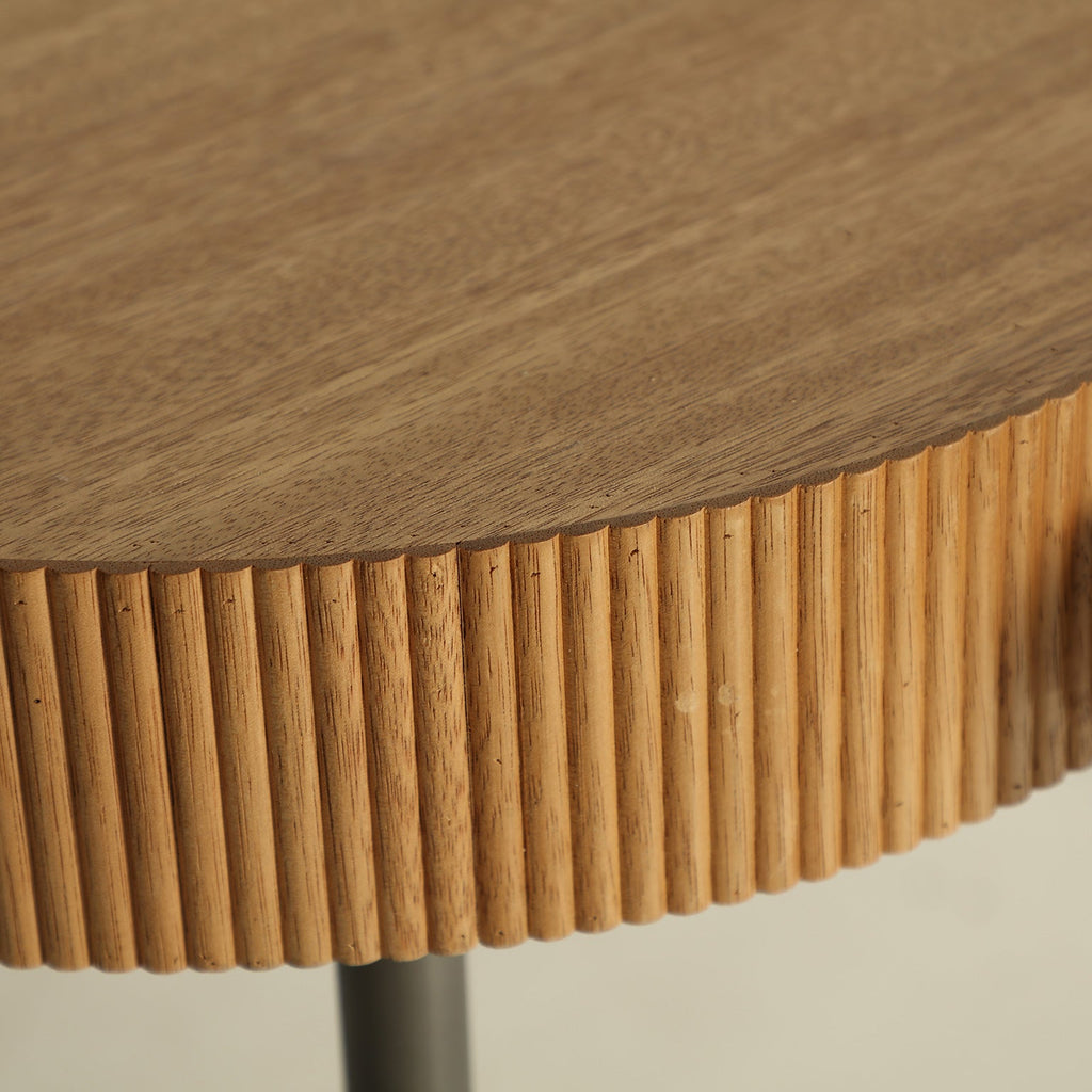 Schreibtisch aus Tannenholz mit einer Schublade - Maison Oudh