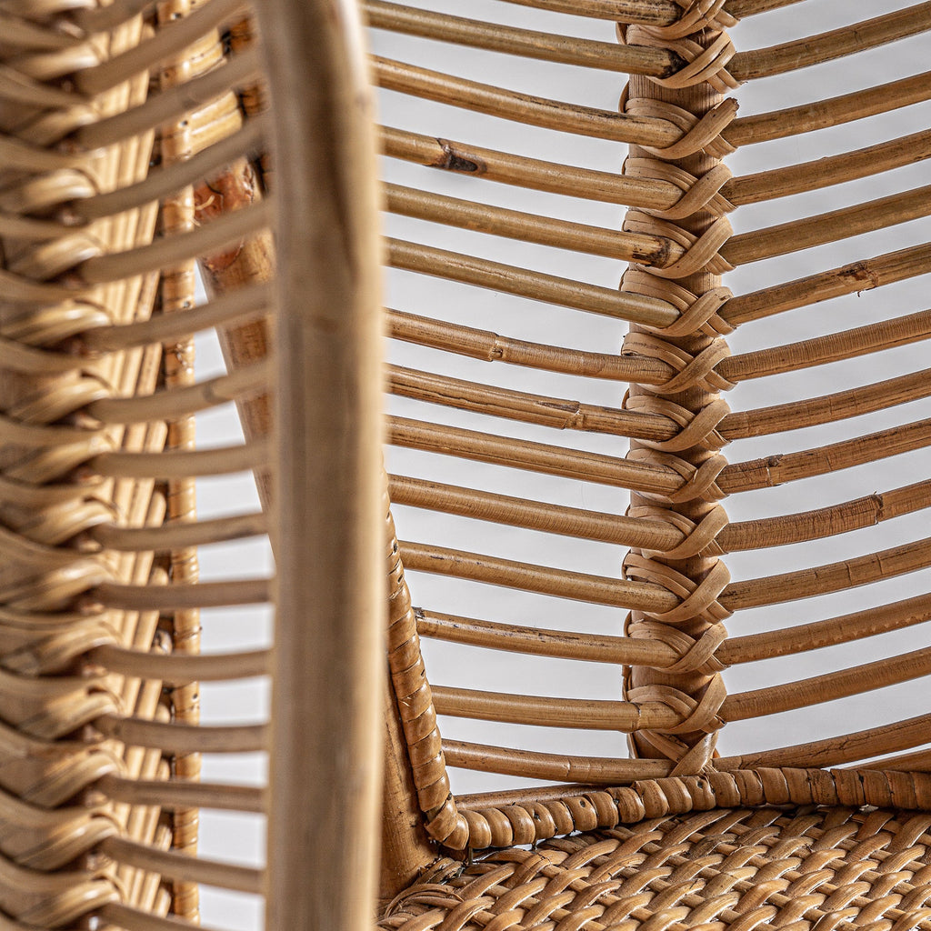 Stuhl aus Rattan im Contemporary Stil - Maison Oudh