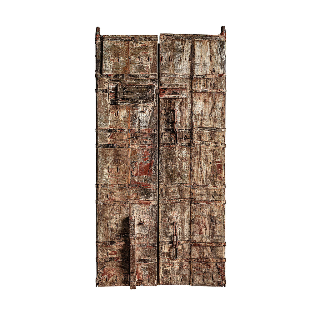 Unikat Tür aus antikem Holz in Handarbeit angefertigt - Maison Oudh