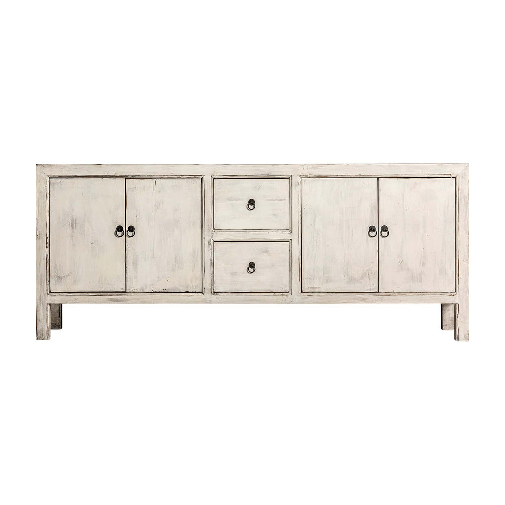 Handgefertigtes Vintage Sideboard aus Recyceltem Kiefernholz