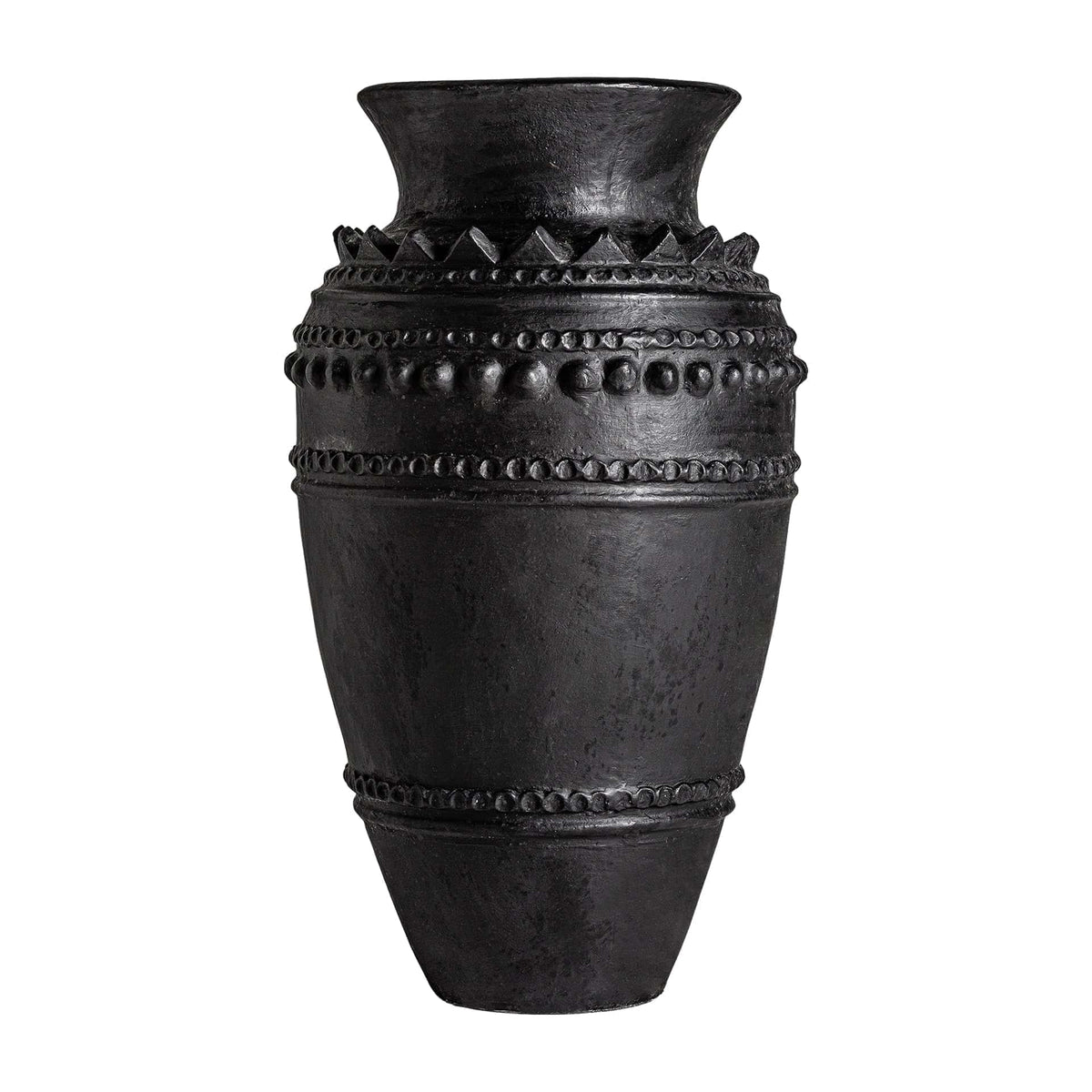 Dingo 12333 Hundehalsband Aus Robustem Polypropylen-Band – Handgefertigt, Schwarz, Länge 70 Cm (Halsumfang 45-54 Cm)