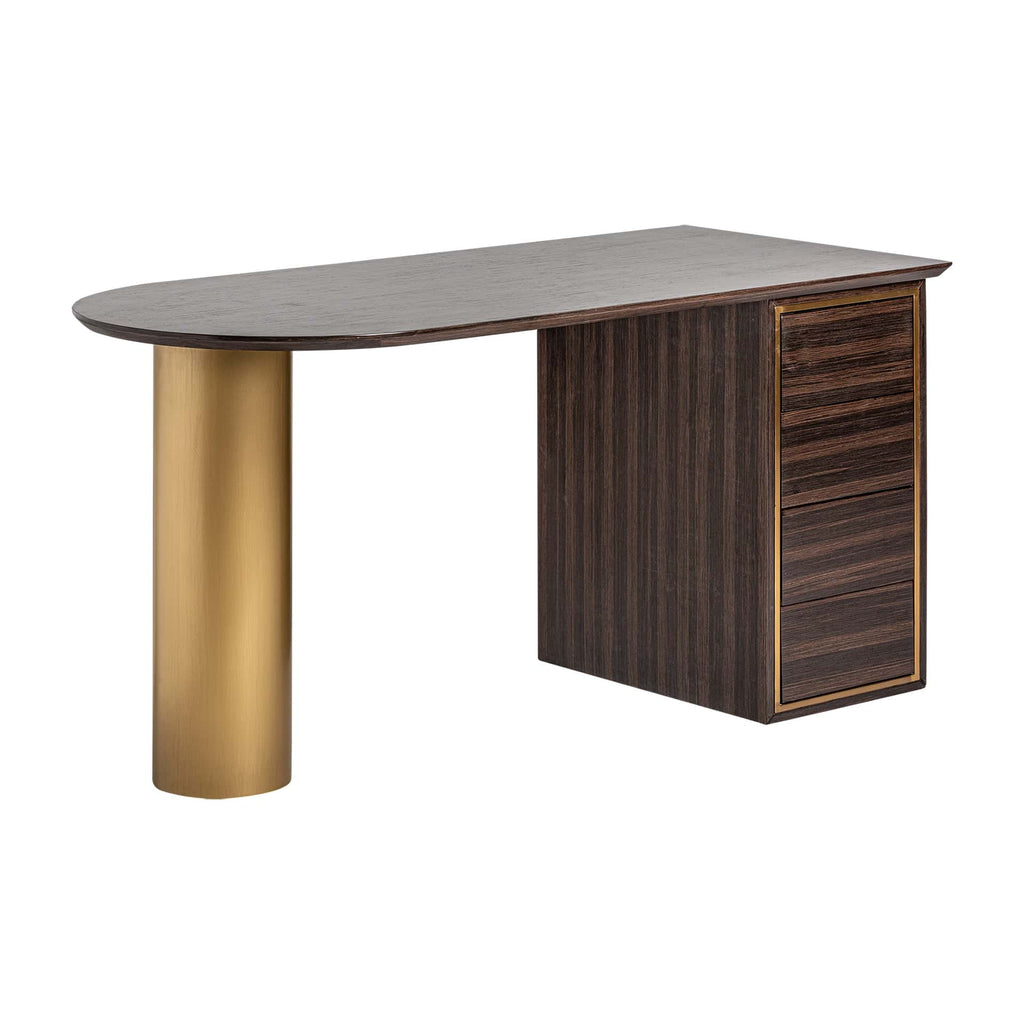 Luxus Art Deco Schreibtisch mit Schubladen 