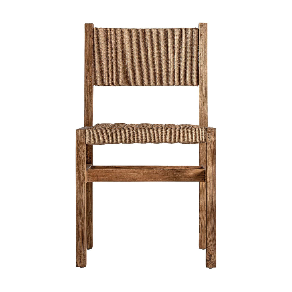 Brauner Teakholz Stuhl 