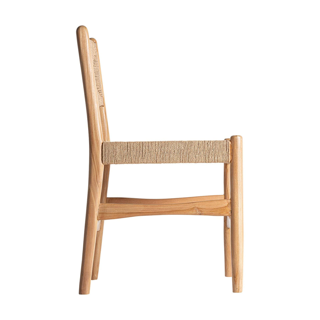 Teakholz Stuhl Naturfarben  
