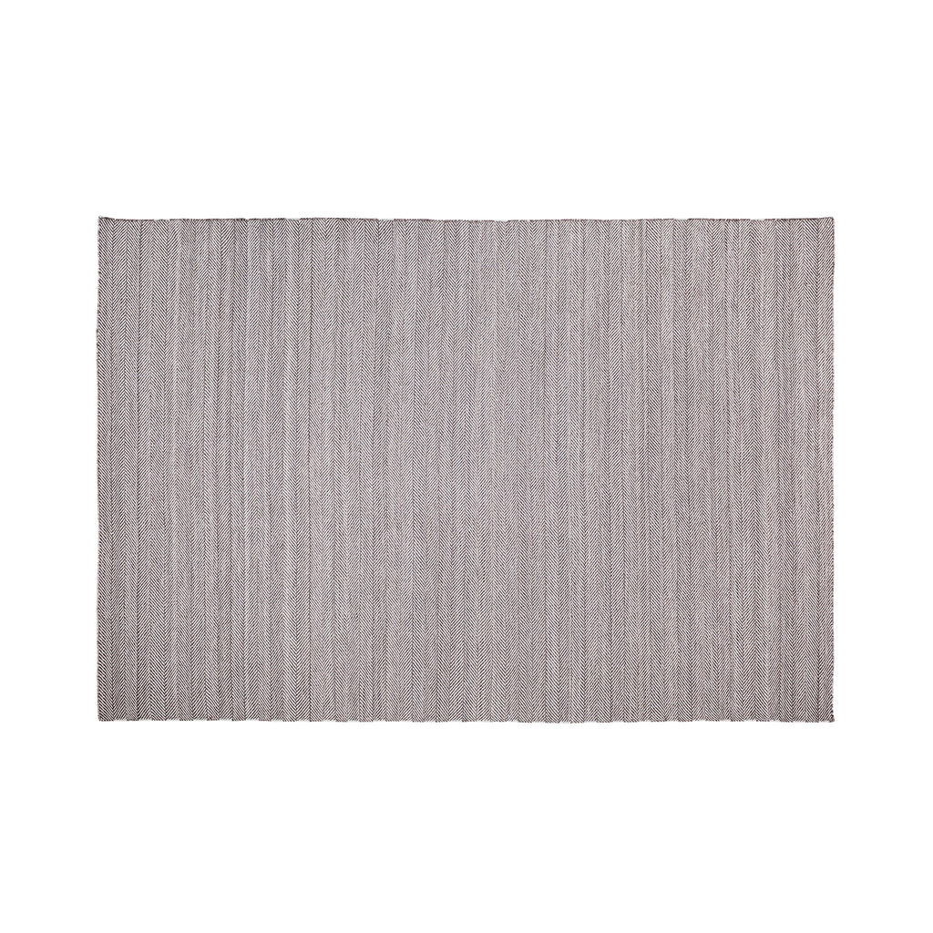 Rechteckiger Outdoor Teppich in Off White