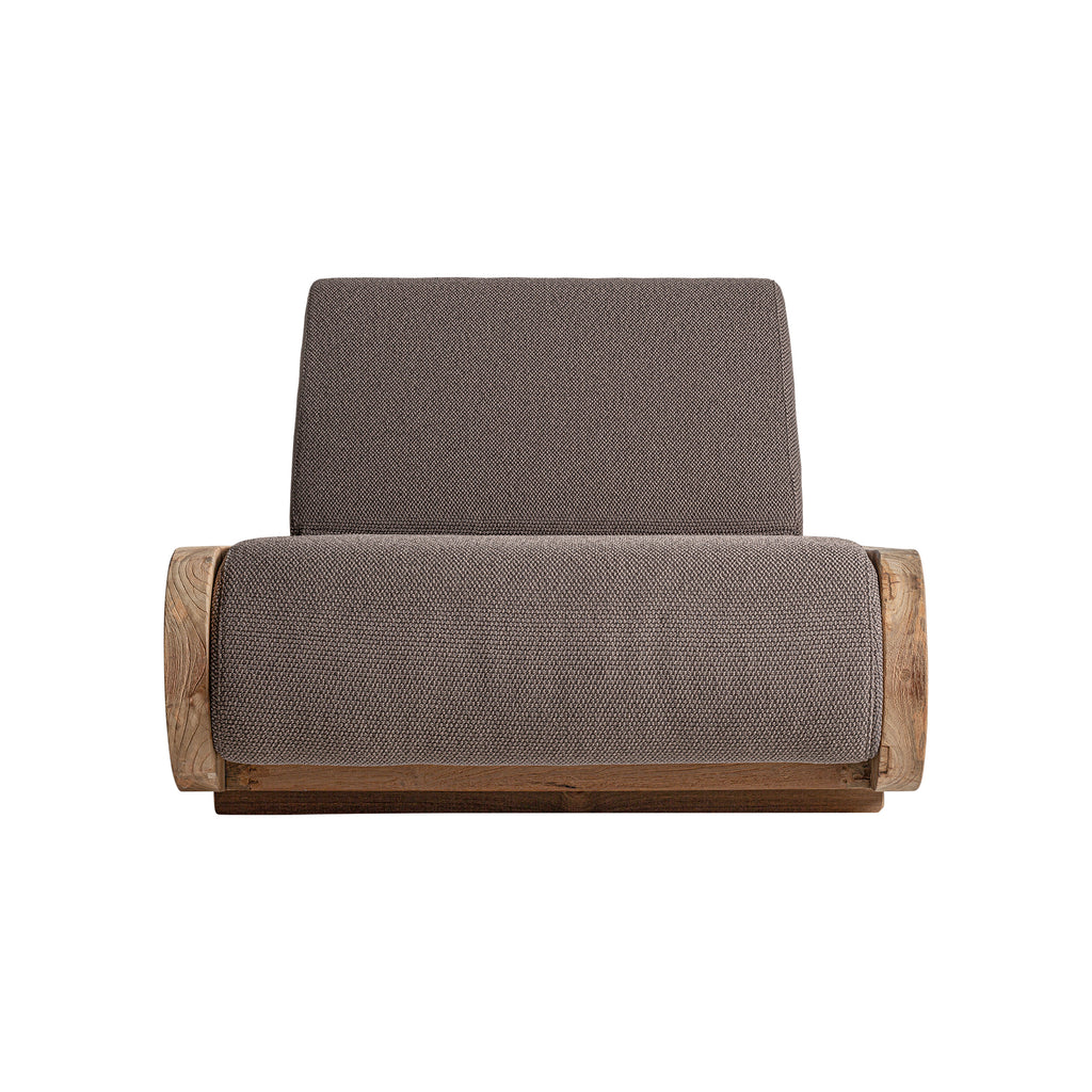 Braune Chaise Longue - Outdoor 