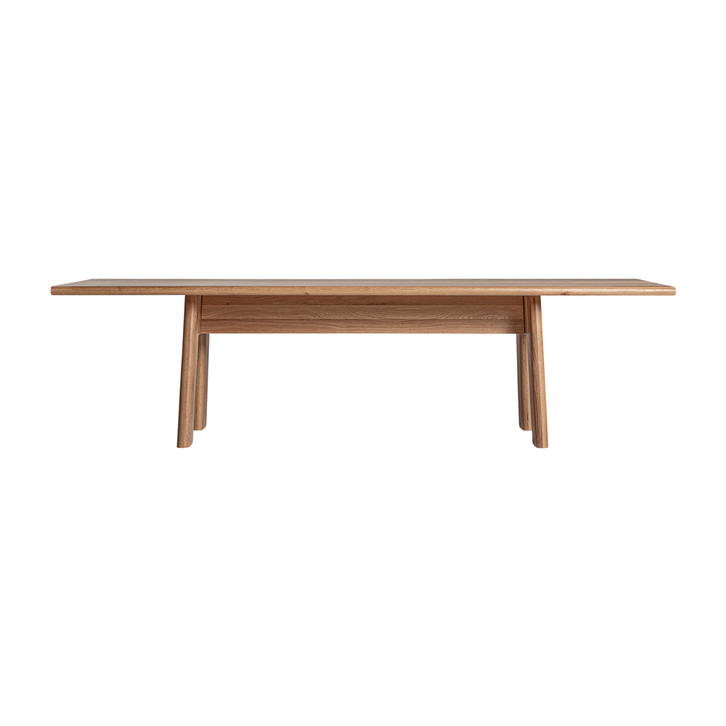 Contemporary Esstisch Nara aus hellbraunem Eichenholz, elegant und funktional