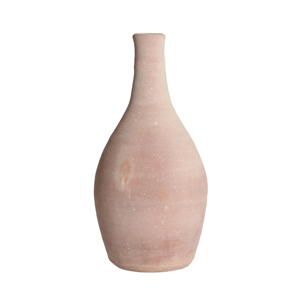 Handgefertigte braune Tonvase von VICAL – zeitloses Design