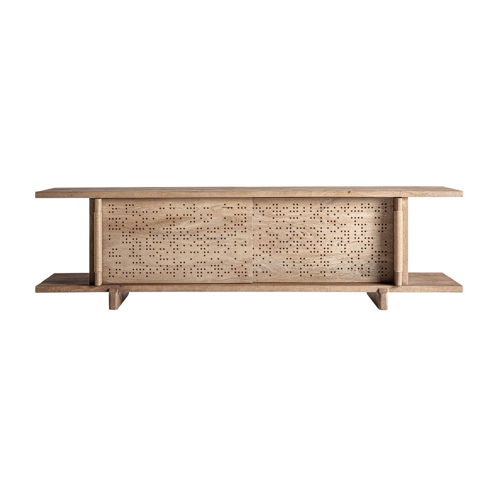 TV-Board aus hellbraunem Mangoholz, Contemporary Design von VICAL
