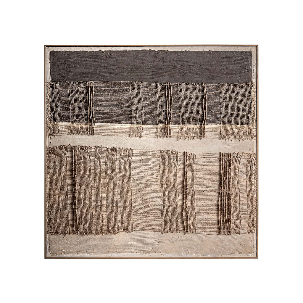 Boho Wandbild mit Rahmen 