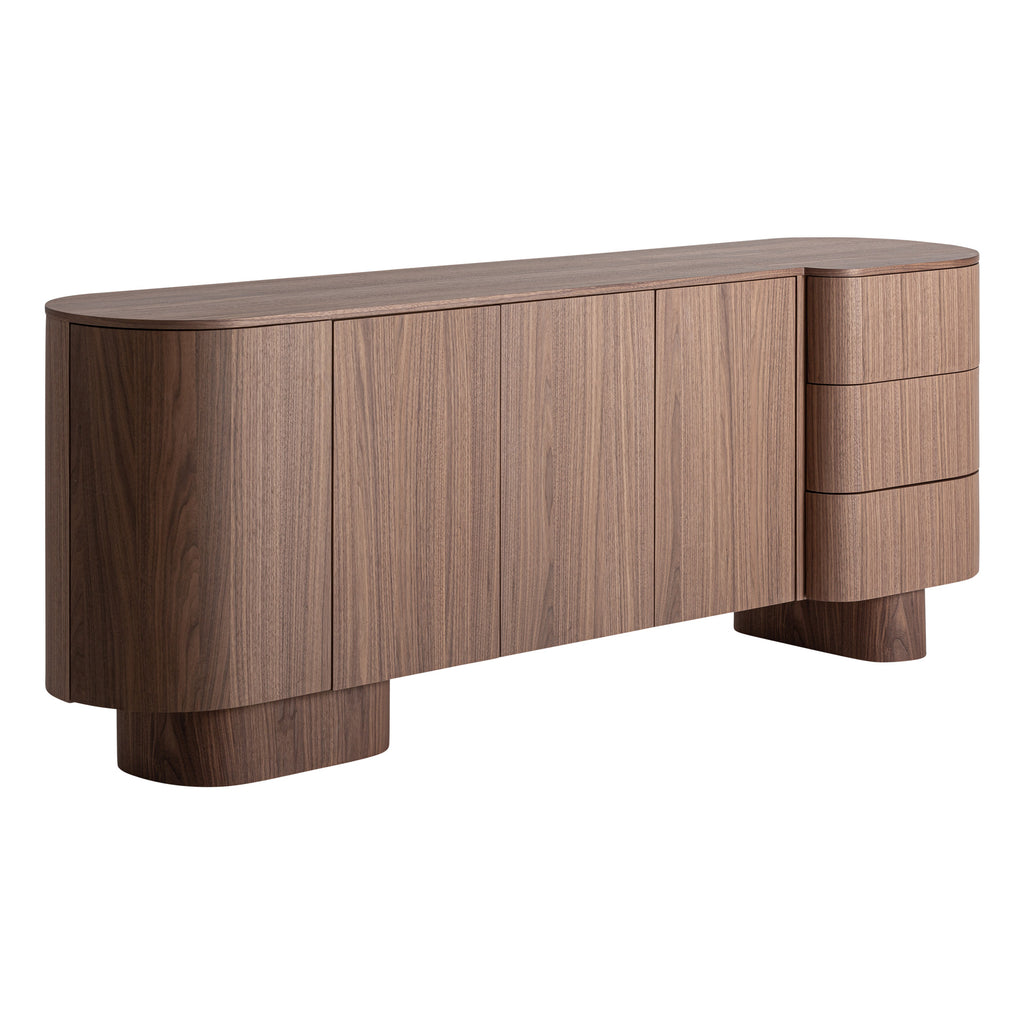 Sideboard mit Schubladen – Braun, Contemporary