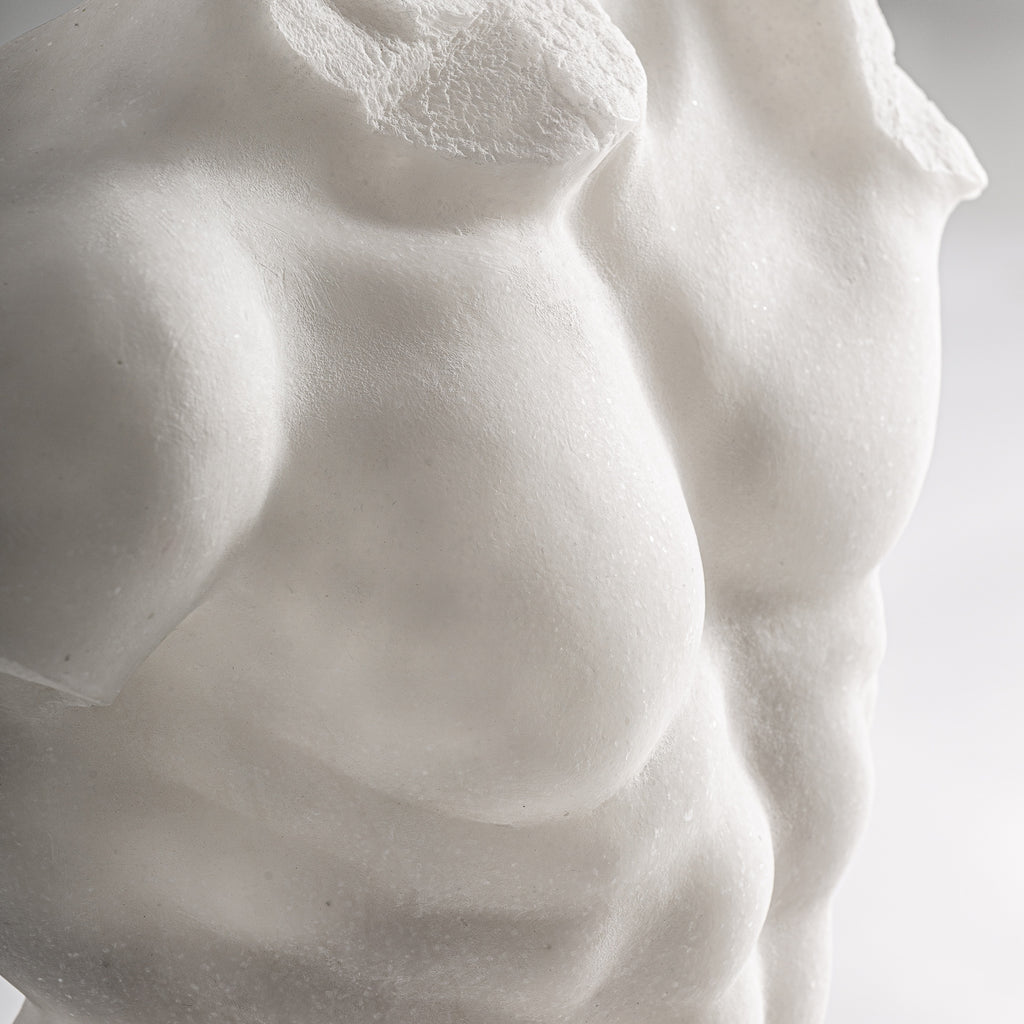 Resin-Büste in Off-White 