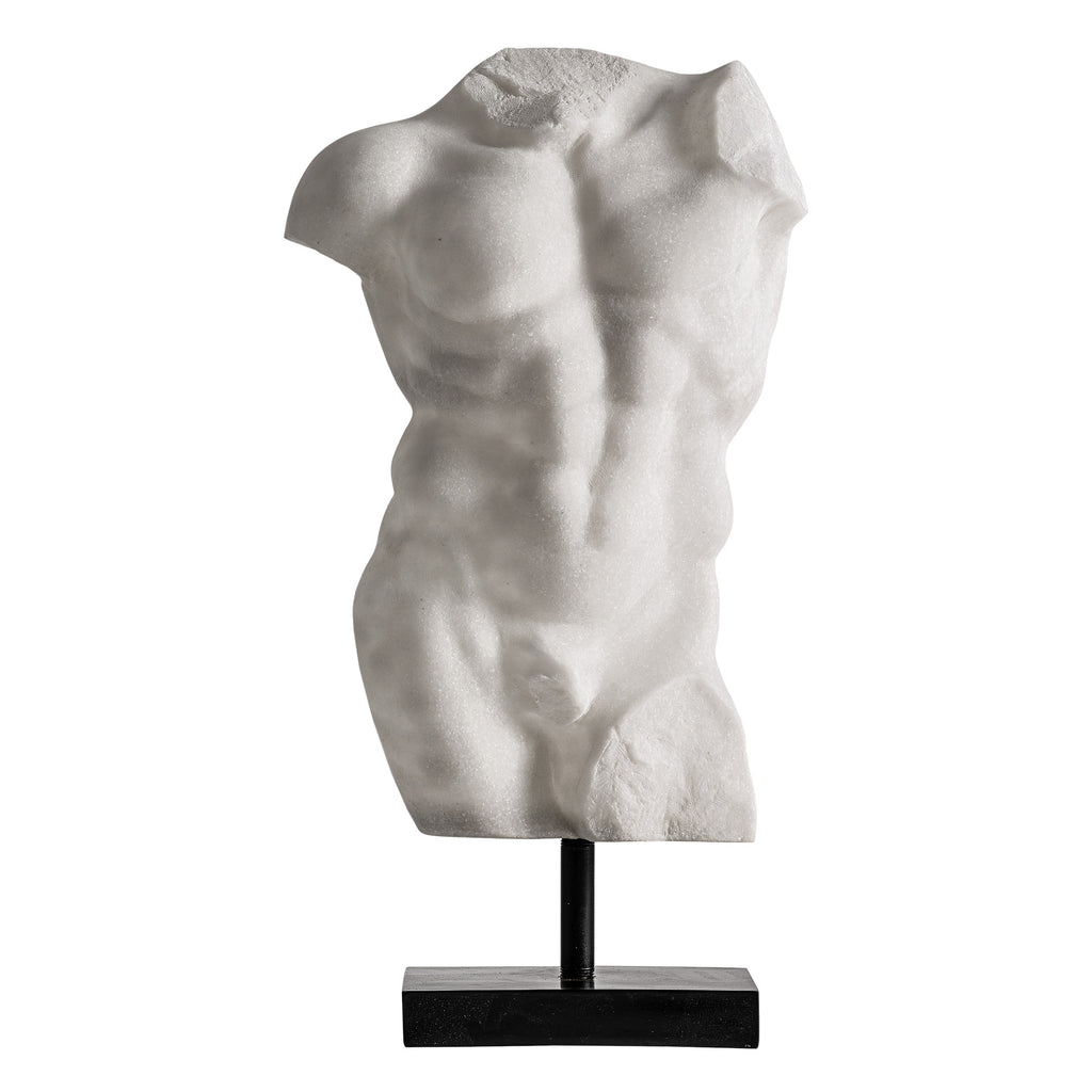 Resin-Büste in Off-White im modernen Contemporary Design