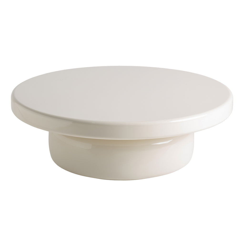 Runder Couchtisch in Creme, Contemporary Design