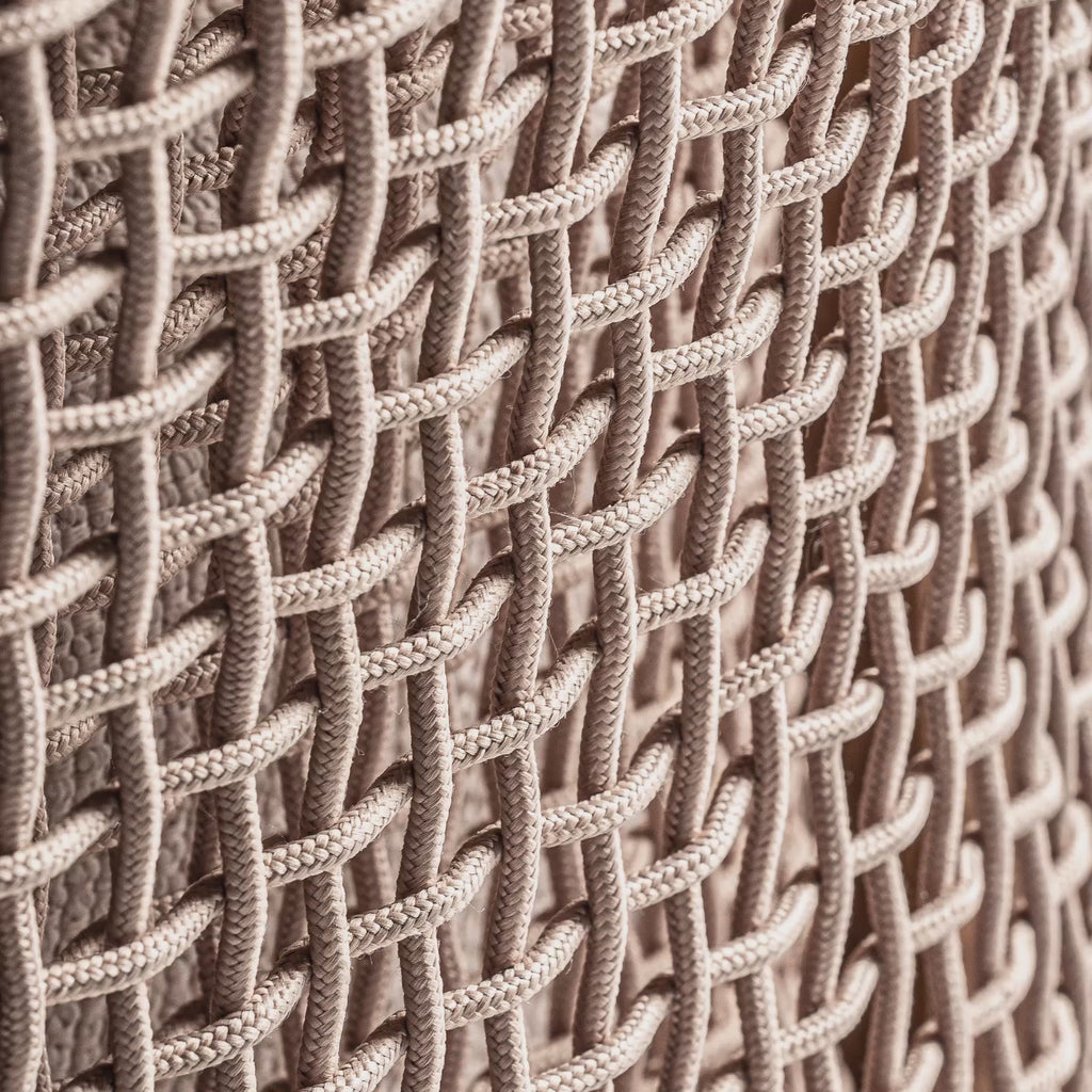Boho Outdoor Sofa aus Recyceltem Holz