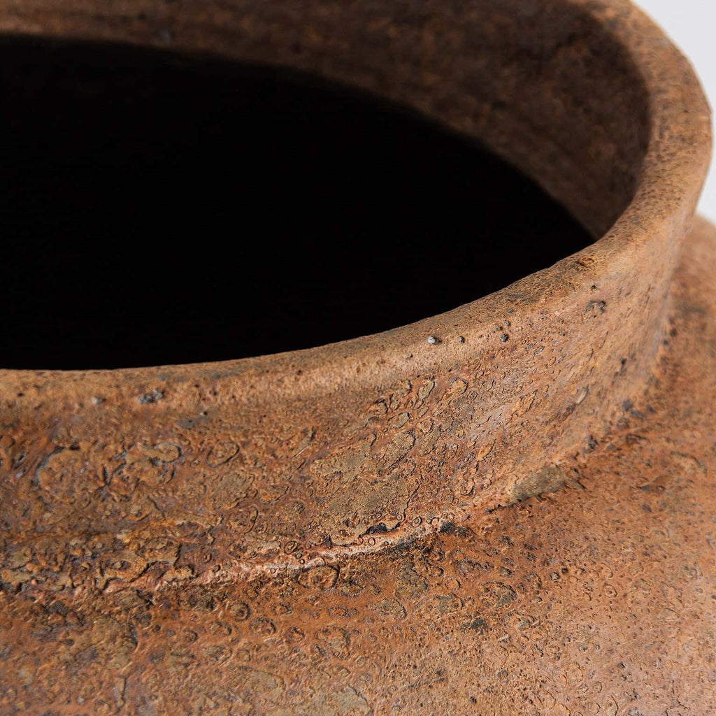 Amphore in Kupfer aus Terrakotta - Maison Oudh
