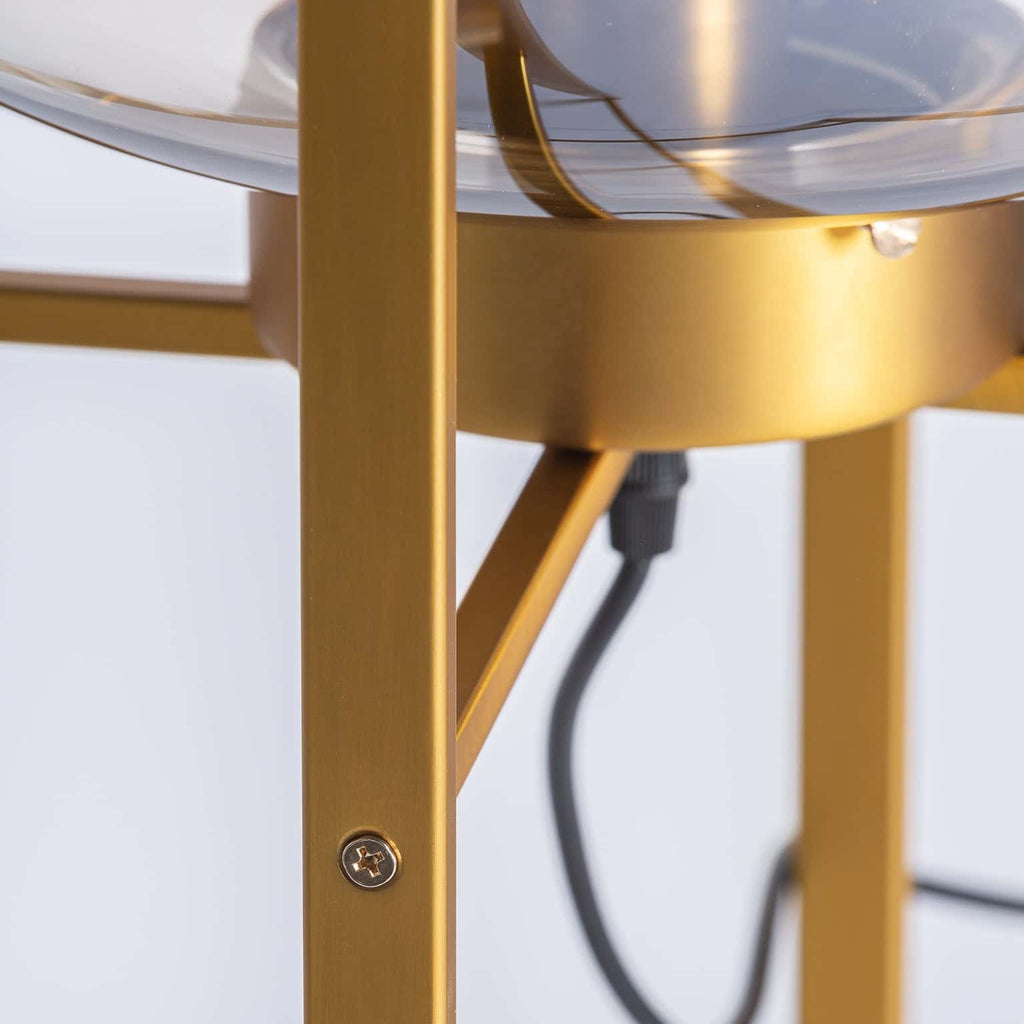 Art Deco Stehlampe in Gold - Maison Oudh