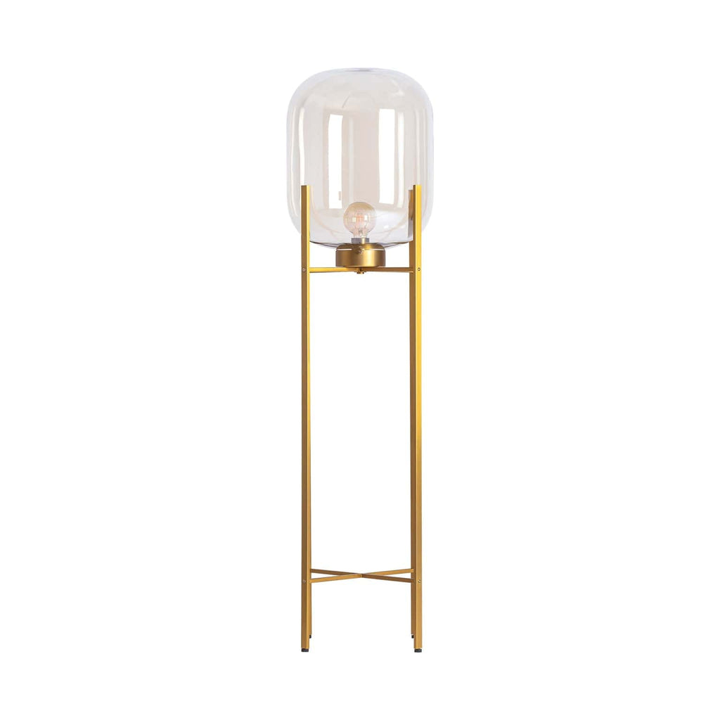 Art Deco Stehlampe in Gold - Maison Oudh