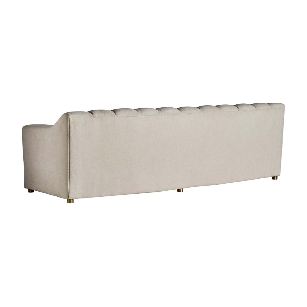 Cremefarbenes 3-Sitzer Sofa - Maison Oudh