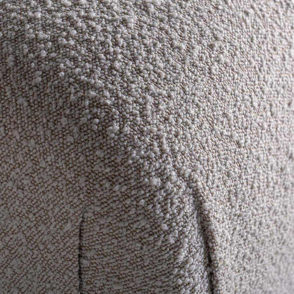Cremefarbenes Modulsofa aus Bouclé im Art Deco Design - Maison Oudh