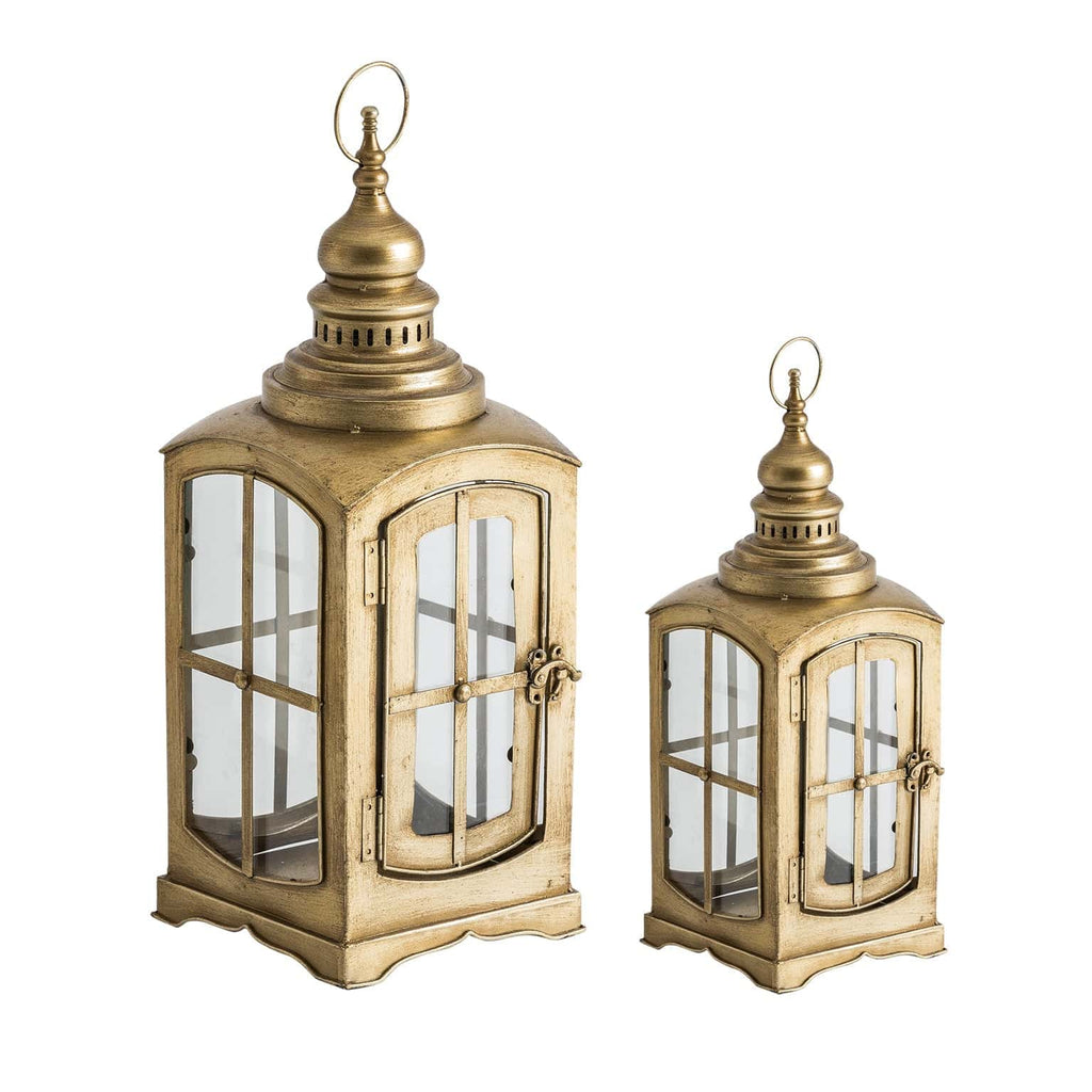Goldene Laternen im 2er Set - Maison Oudh