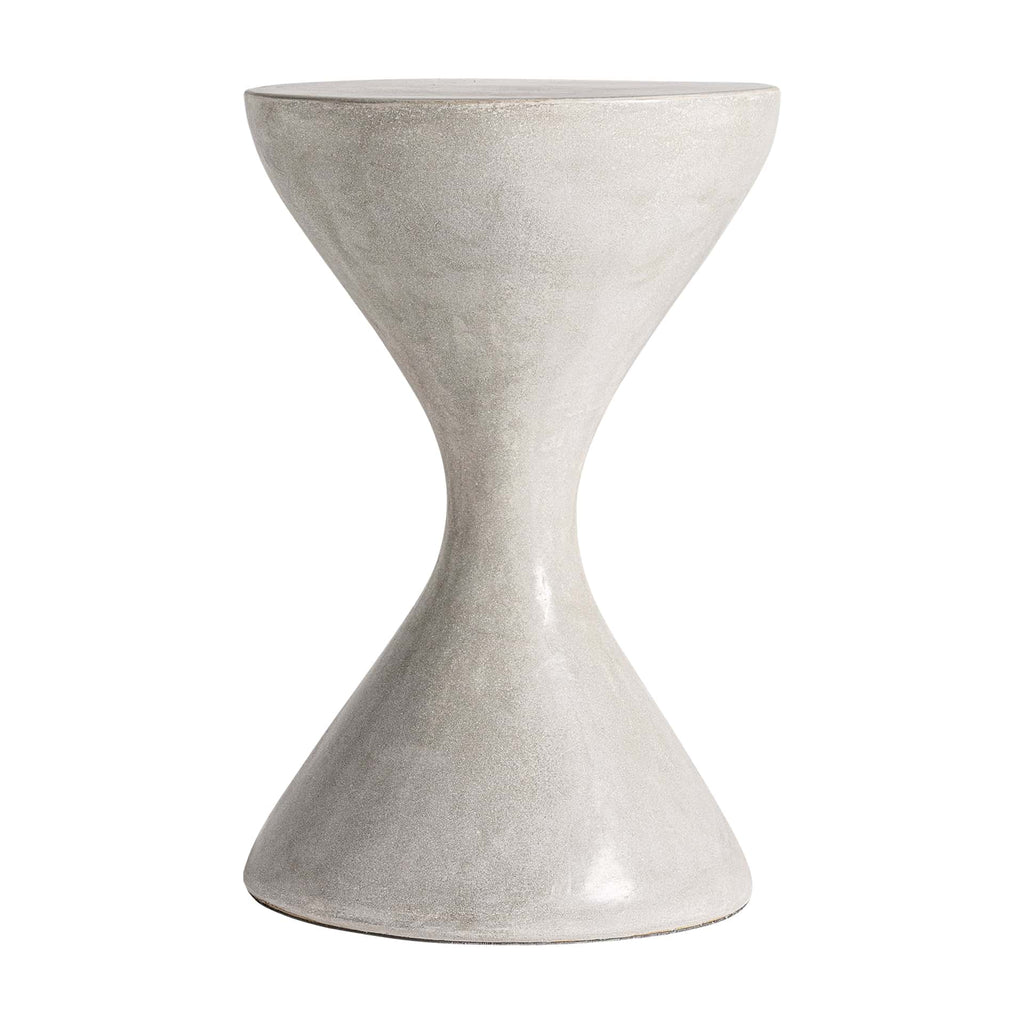 Grauer Hocker aus Beton im Contemporary Stil - Maison Oudh