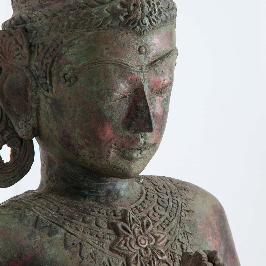 Grosse Orientalische Figur aus Bronze - Maison Oudh