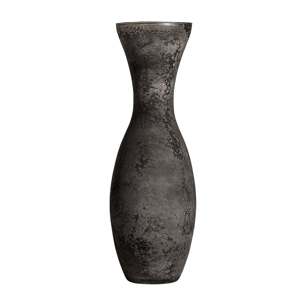 Grosse schwarze Vase aus Glas - Maison Oudh