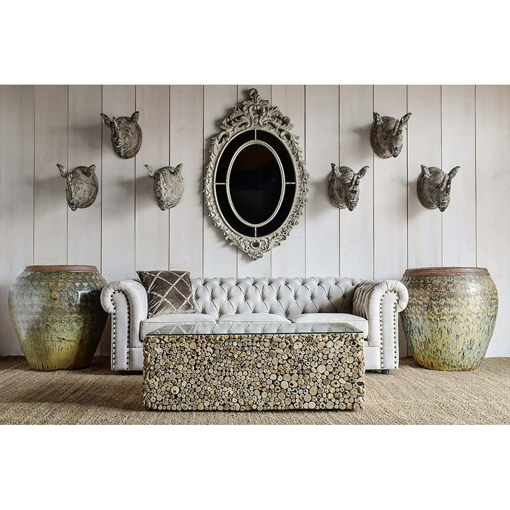 Handgefertigte Amphore aus Keramik - Maison Oudh