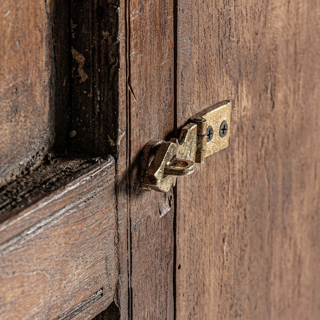 Handgefertigte Tür aus Mangoholz im Ethno Stil - Maison Oudh