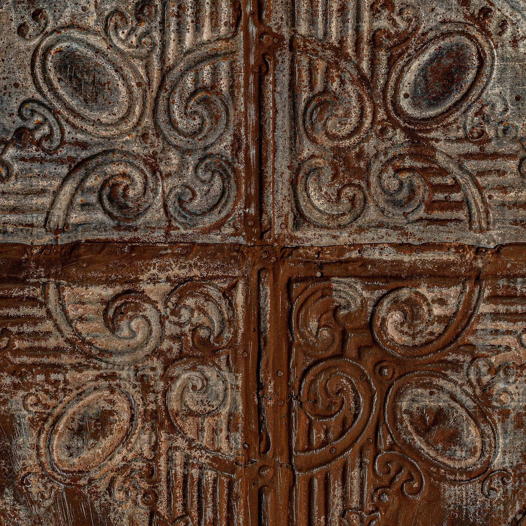 Handgefertigte Wandkunst Unikat aus Mangoholz mit Verzierungen - Maison Oudh