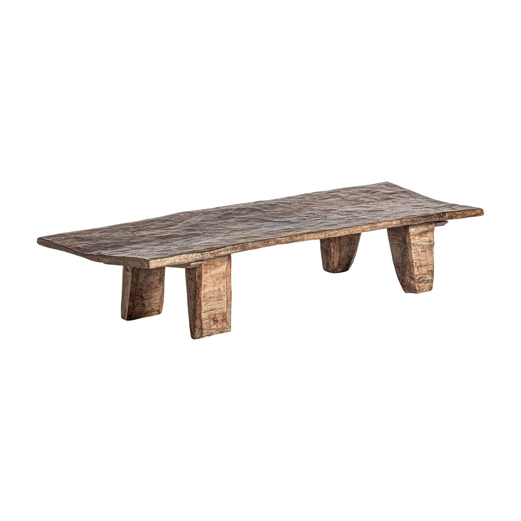 Handgefertigter Couchtisch aus Naga Holz im Ethnic Design - Maison Oudh