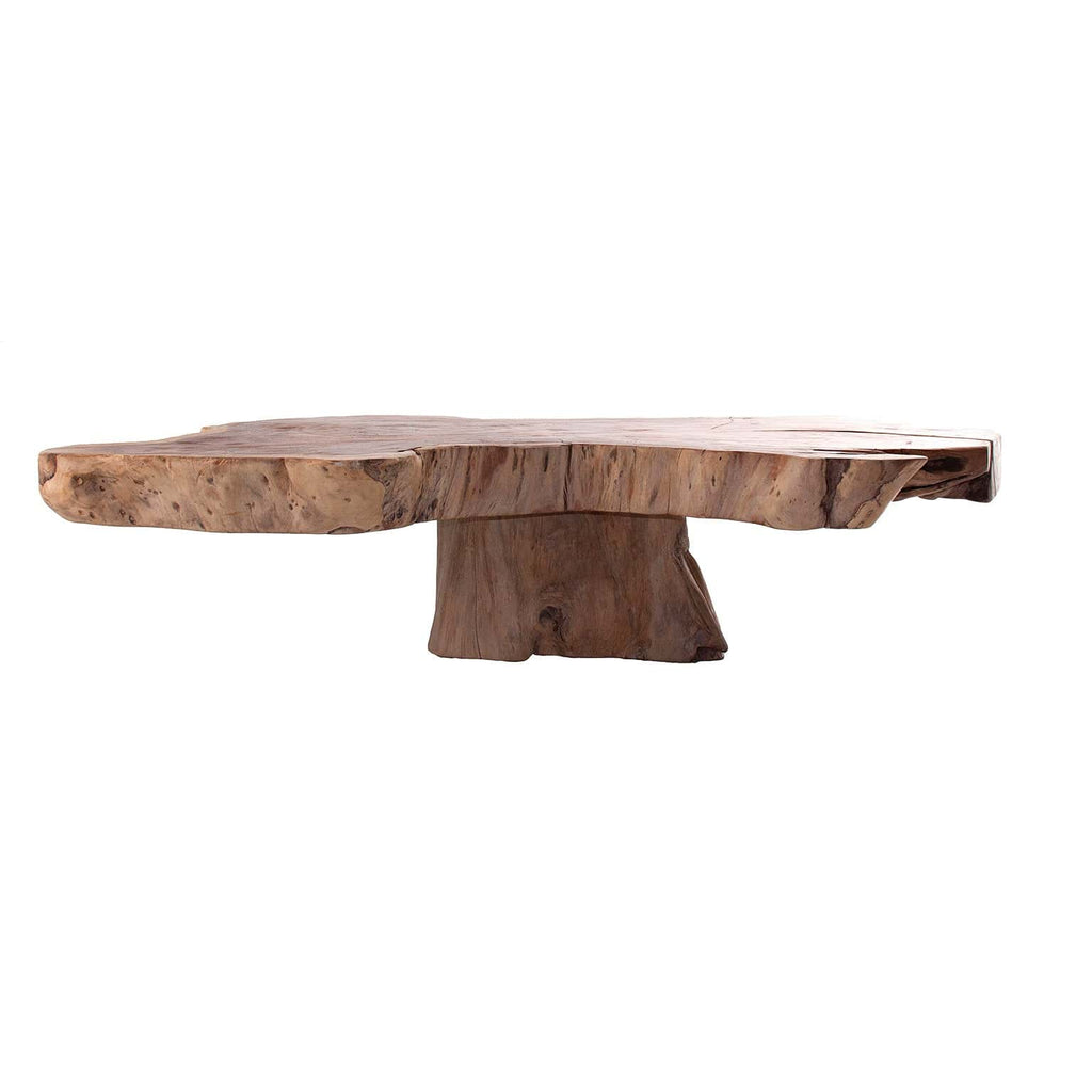 Handgefertigter Couchtisch aus Suarholz - Maison Oudh