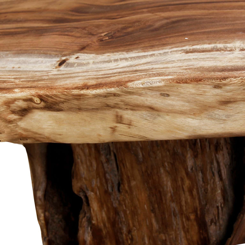 Handgefertigter Couchtisch Unikat aus Suarholz - Maison Oudh