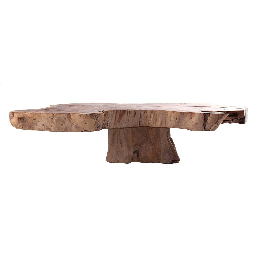 Handgefertigter Couchtisch Unikat aus Suarholz - Maison Oudh