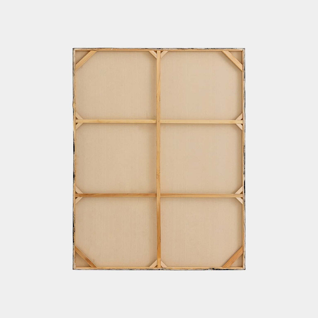 Handgefertigtes Leinwandbild Green - Maison Oudh