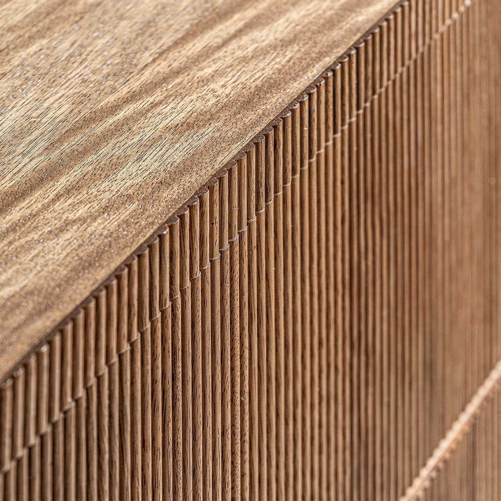 Kommode aus Tannenholz mit drei Schubladen - Maison Oudh