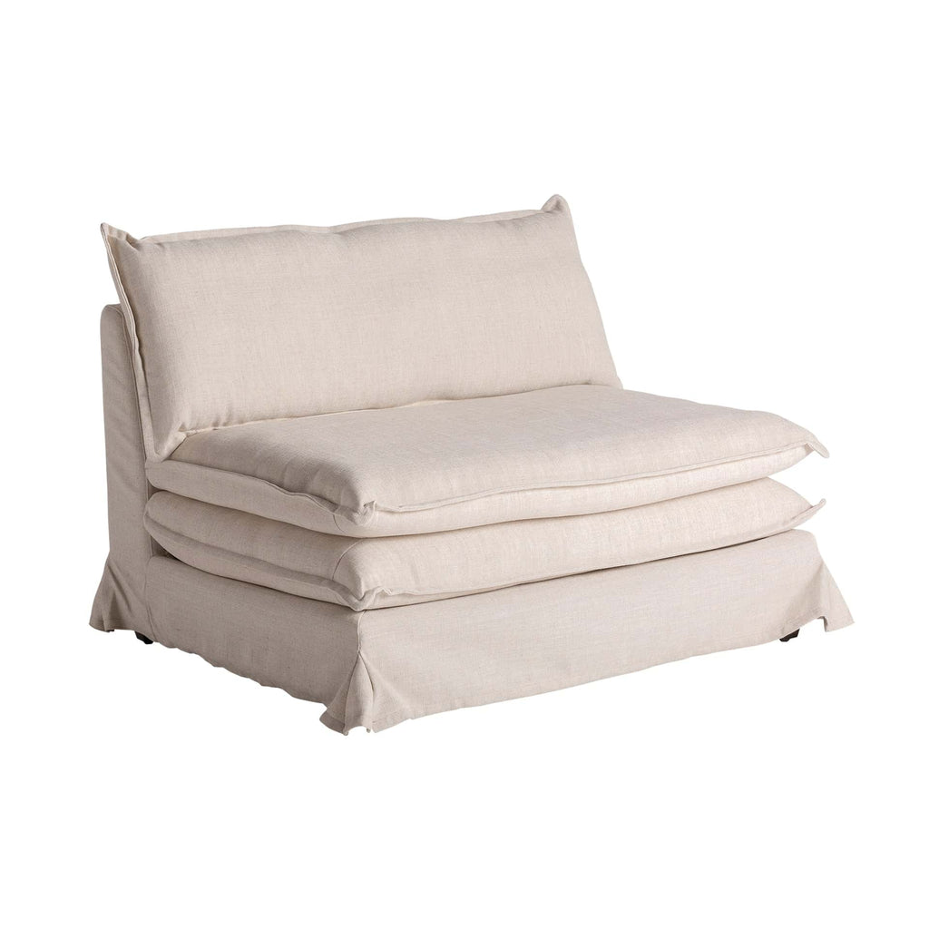 Moderner Sessel in Off White 