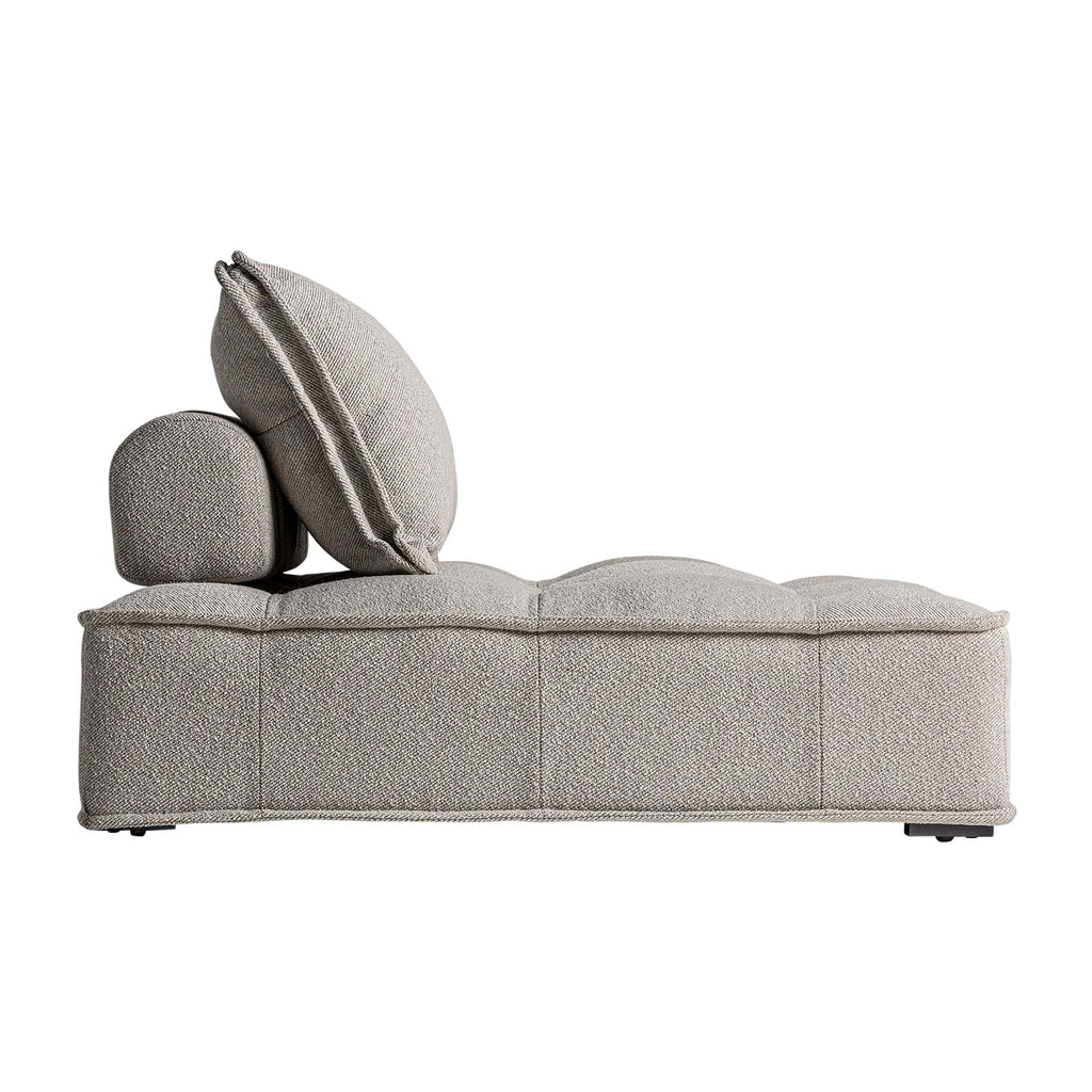 Modulares Loungesofa in Grau inklusive Kissen - Maison Oudh