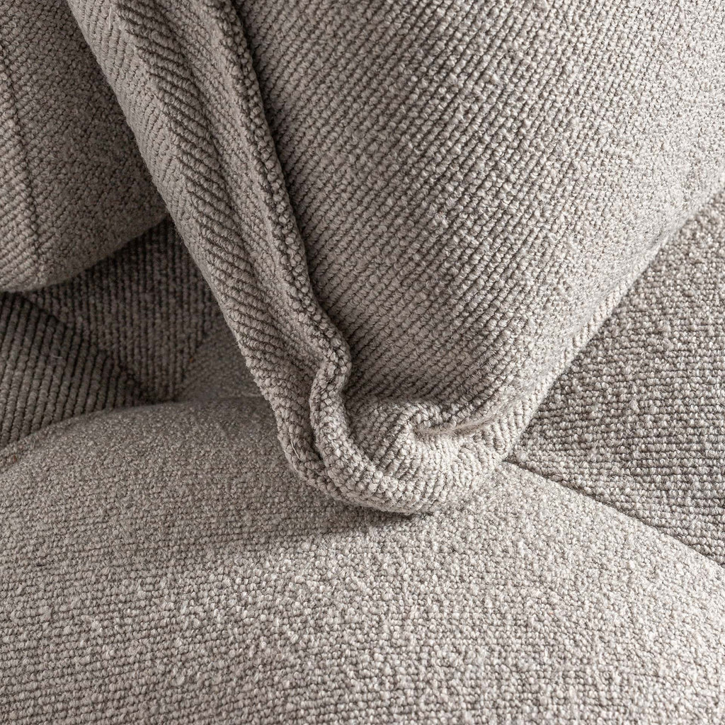 Modulares Loungesofa in Grau inklusive Kissen - Maison Oudh