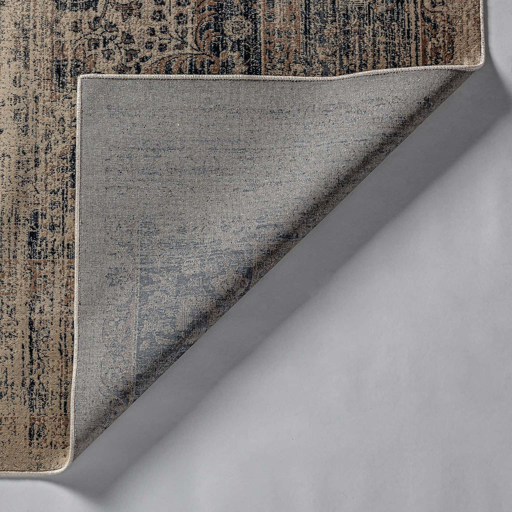 Rechteckiger Klassischer Teppich in Beige - Maison Oudh