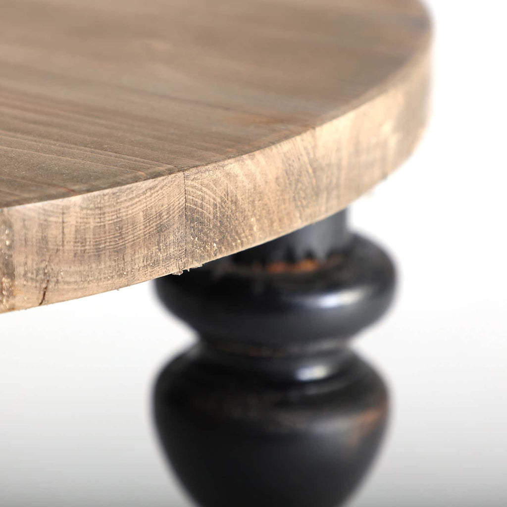Runder Couchtisch aus Ulmenholz - Maison Oudh