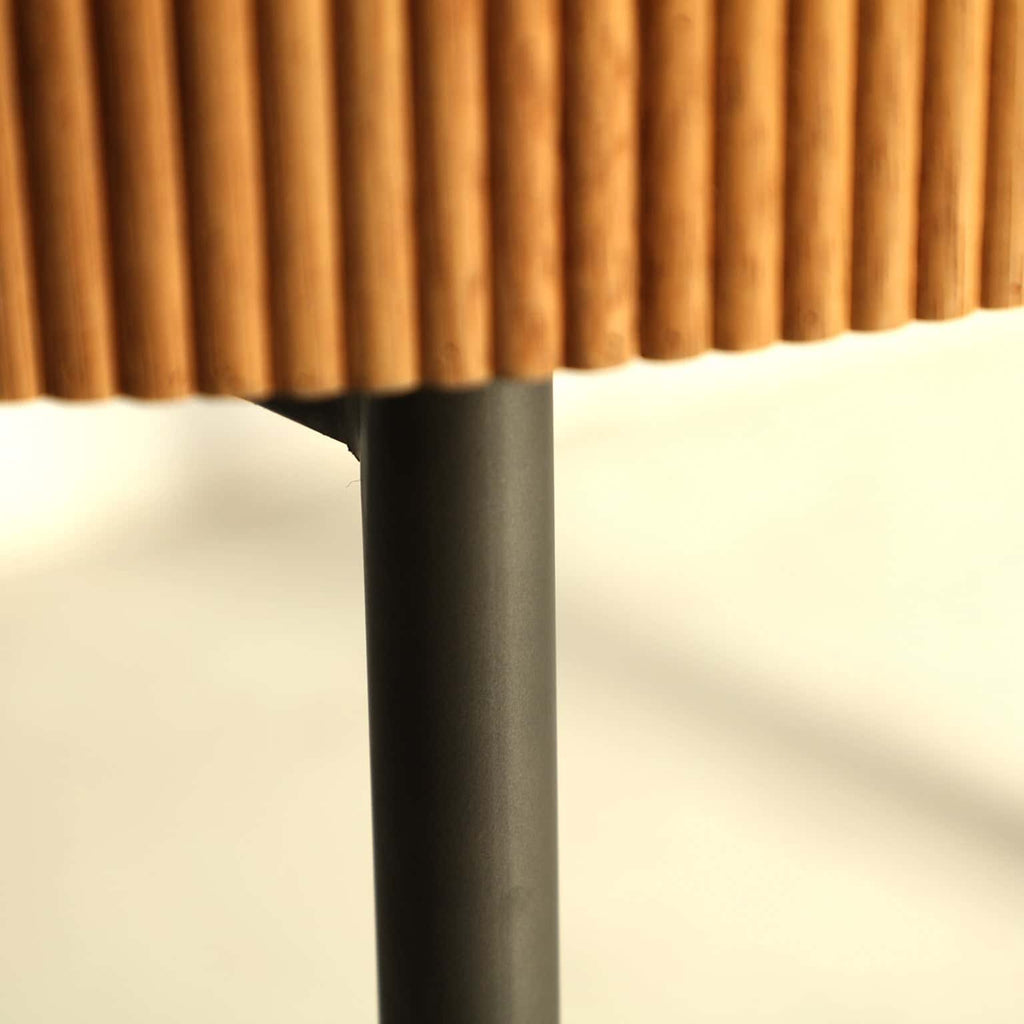 Schreibtisch aus Tannenholz mit einer Schublade - Maison Oudh
