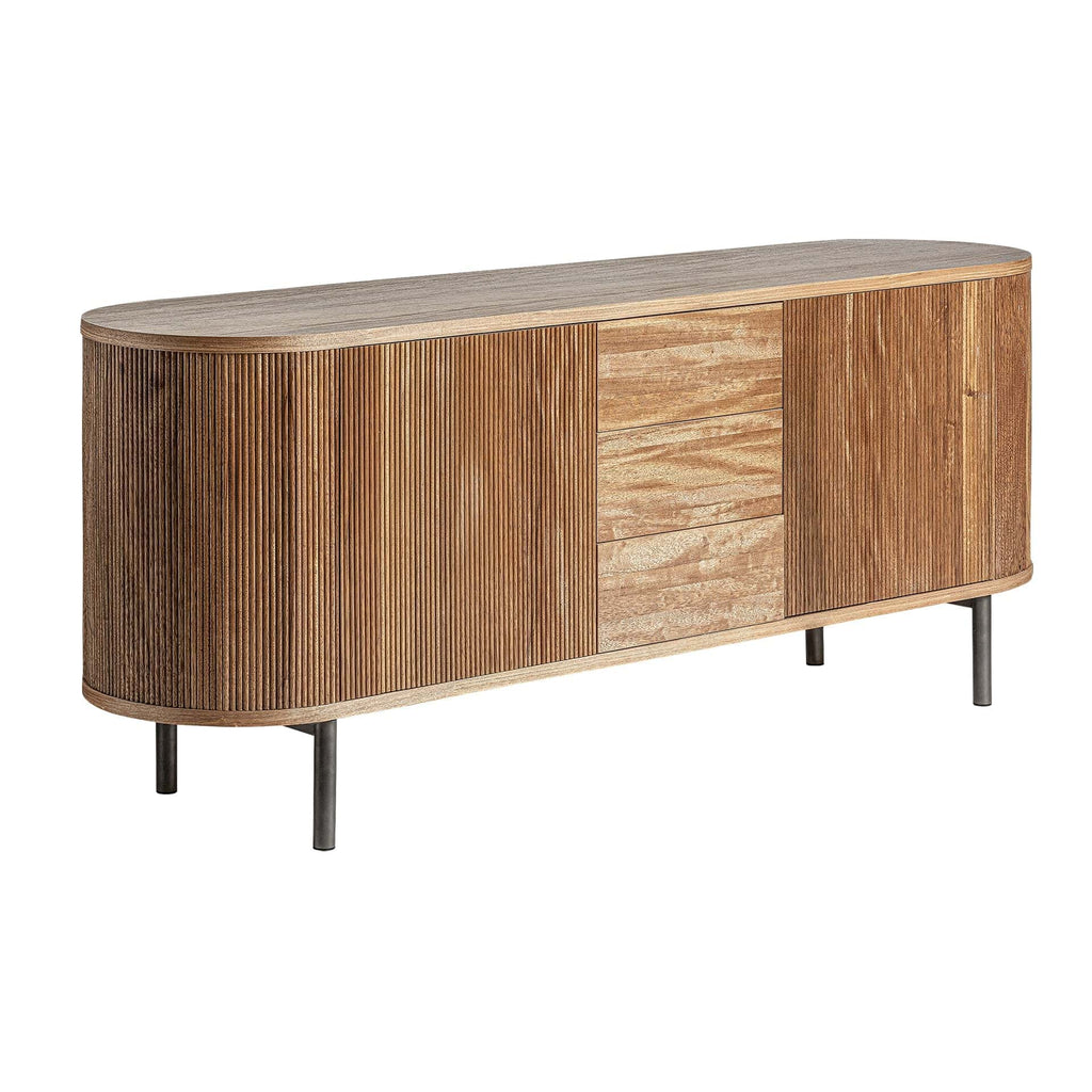 Sideboard aus Tannenholz mit Schubladen und Türen - Maison Oudh
