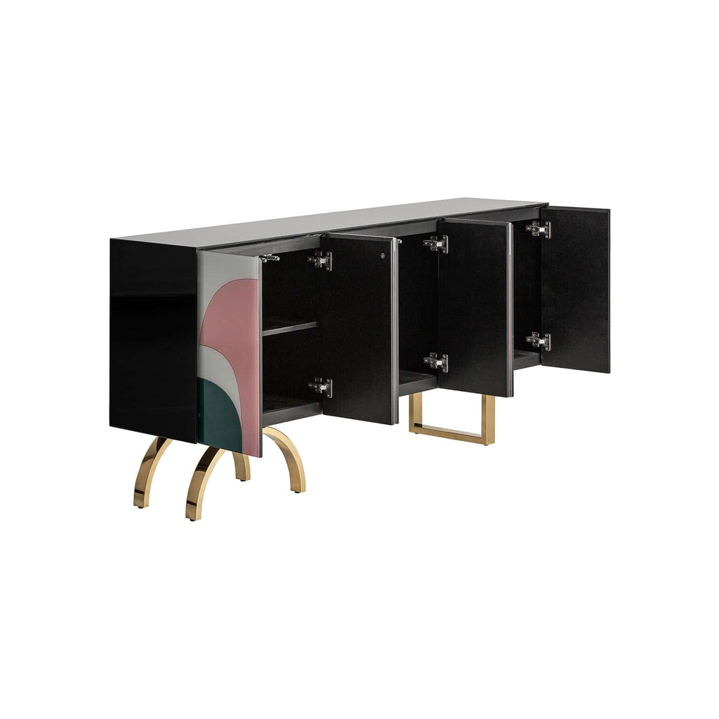 Sideboard mit geometrischen Applikationen - Maison Oudh