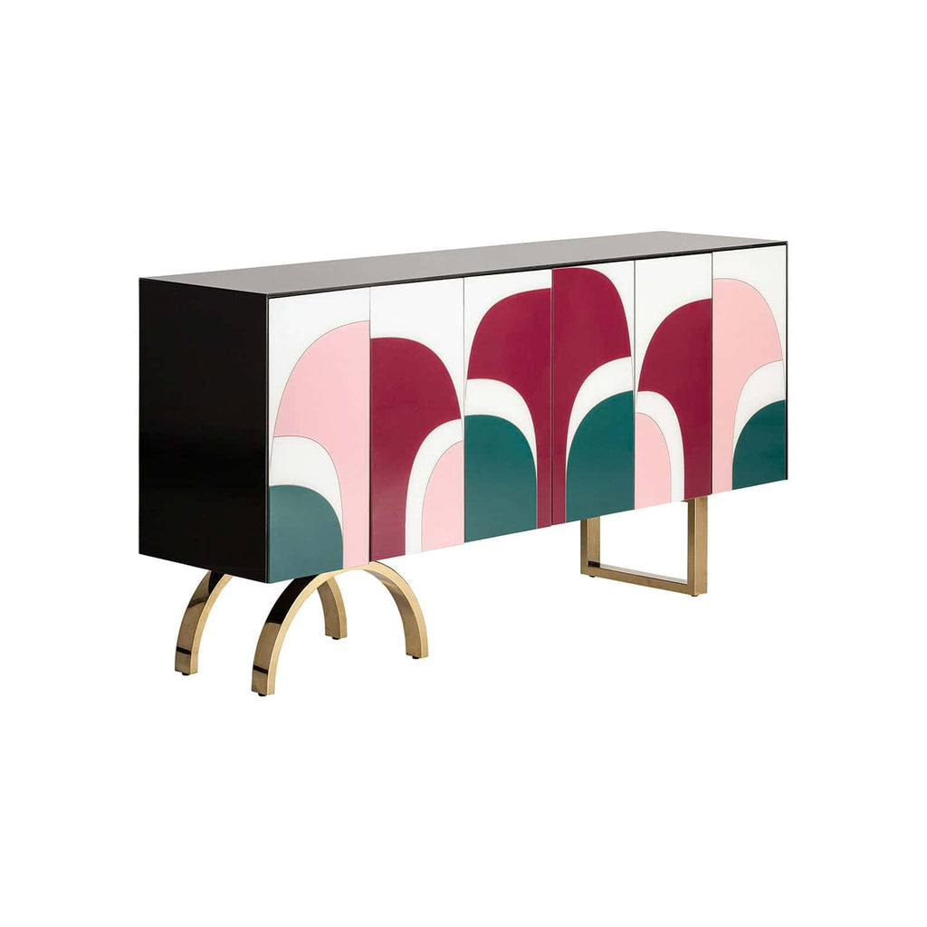 Sideboard mit geometrischen Applikationen - Maison Oudh